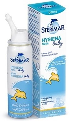 STÉRIMAR baby nosní hygiena nosní mikrosprej s obsahem mořské vody (izotonický) pro děti od 0 do 3 let, 1x100 ml