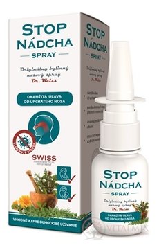 STOPNÁDCHA - Dr.Weiss bylinný nosní spray 1x30 ml