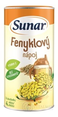 Sunar Rozpustný nápoj Fenyklový v prášku (od ukonč. 4. měsíce)(inov.2023) 1x200 g