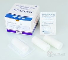 SURGISPON Tampon 80x30 mm (průměr), 1x6 ks