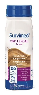 Survimed OPD 1,5 DRINK příchuť cappuccino 24x200 ml
