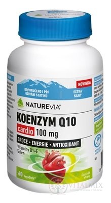 SWISS NATUREVIA KOENZÝM Q10 cardio cps 1x60 ks