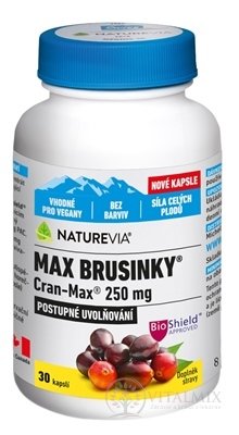 SWISS NATUREVIA MAX BRUSINKY Cran-Max 250 mg cps 1x30 ks