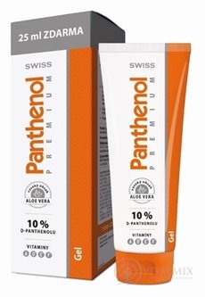 SWISS Panthenol PREMIUM gel (s měsíčkem a aloe) 100 + 25 ml zdarma (125 ml)