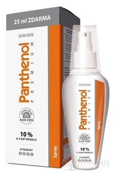 SWISS Panthenol PREMIUM spray (s aloe) 150 + 25 ml zdarma (175 ml)