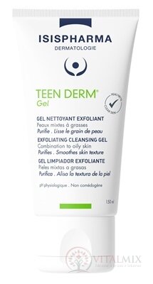 TEEN DERM Gel exfoliační čistící gel 1x150 ml