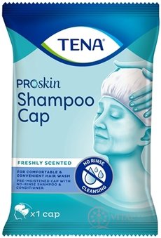 TENA Shampoo Cap čepice na mytí vlasů 1x1 ks