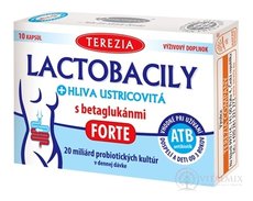 TEREZIA Lactobacily + HLÍVA ÚSTŘIČNÁ s betaglukany FORTE, cps 1x10 ks