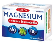 TEREZIA MAGNESIUM + vitamin B6 a meduňka (meduňka) cps 1x120 ks