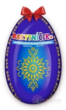 TEREZIA RAKYTNÍČEK+ multivitamínové želatinky velikonoční vejce - modré (limitovaná edice 2026) 1x50 ks