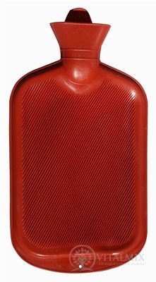 Termofor č.2,5 - zahřívací pryžová láhev (pro 1,2 litru vody) 1x1 ks
