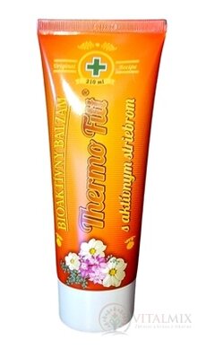 Thermo Fitt – Bioaktivní balzám s výtažky léčivých rostlin a aktivním stříbrem (v tubě) 1x210 ml