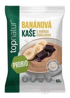 topnatur Probio KAŠE Banán s čokoládou instantní rýžová kaše 1x60 g