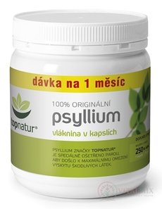 topnatur PSYLLIUM vláknina tobolky 1x250 ks