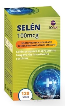 TOZAX Selen 100 mcg tbl 1x120 ks