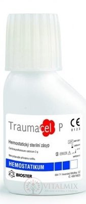 Traumacel Pulvis zásyp hemostatický sterilní 1x2 g