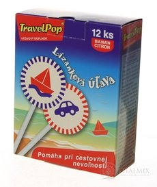 TravelPop lízátko při cestovní nevolnosti 1x12 ks