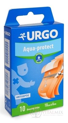 URGO Aqua-protect omyvatelná náplast, 10x6 cm, 1x10 ks