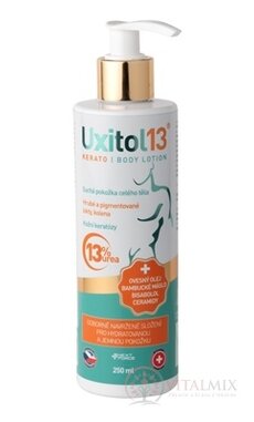 Uxitol 13 Kerato zjemňující tělové mléko 1x250 ml