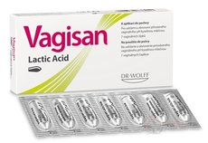 Vagisan Lactic Acid vaginální čípky s kyselinou mléčnou 1x7 ks