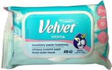 Velvet Intima 2v1 vlhčený toaletní papír 1x42 ks