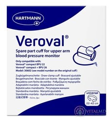 Veroval Adaptabilní manžeta (22 - 42 cm) pro ramenní tlakoměr Veroval Compact / Veroval Compact + connect, 1x1 ks
