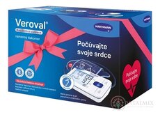 Veroval Duo Control Connect Dárkové balení tlakoměr digitální ramenní s manžetami M (22-32 cm) a L (32-42 cm) + síťový adaptér, 1x1 set
