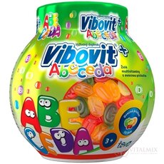 VIBOVIT+ ABECEDA želé multivitamíny s ovocnou příchutí (inov. 2024) 1x200 g