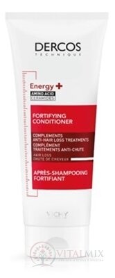 VICHY DERCOS ENERGY+ FORTIFYING CONDITIONER posilující kondicionér proti vypadávání vlasů 1x200 ml