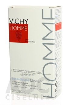 VICHY HOMME SENSI-BAUME Ca BALZÁM PO HOLENÍ citlivá pleť (M6634401) 1x75 ml