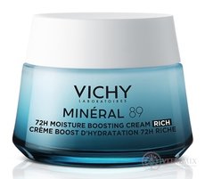 VICHY MINERAL 89 72H MOISTURE CREAM RICH hydratační krém s bohatou texturou 1x50 ml