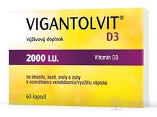 Vigantolvit D3 2000 IU cps 1x60 ks