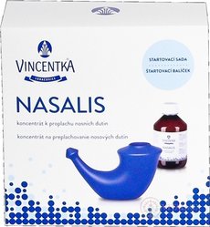 VINCENTKA nasál startovací balíček koncentrát 300 ml + proplachovací konvička, 1x1 set