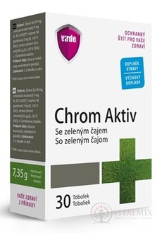 Virde CHROM AKTIV se zeleným čajem cps 1x30 ks