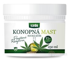 Virde konopná mast suchá pokožka 1x250 ml