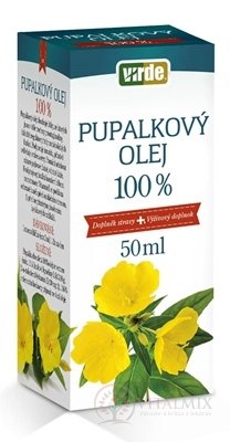 Virde pupalkového oleje 100% 1x50 ml