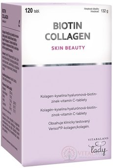 Vitabalans BIOTIN COLLAGEN tbl 1x120 ks