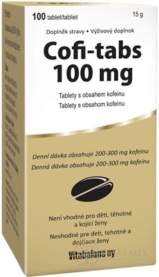 Vitabalans Cofi-tabs tbl 1x100 ks