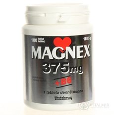 Vitabalans MAGNEX 375 mg + B6 tbl 1x180 ks