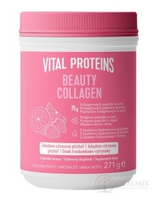 VITAL PROTEINS BEAUTY COLLAGEN prášek pro přípravu nápoje, jahodovo-citronová příchuť 1x271 g