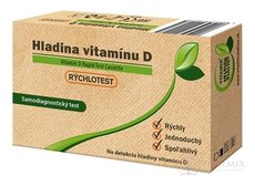 VITAMIN STATION Rychlotest Hladina vitamínu D samodiagnostický test z krve, 1x1 set