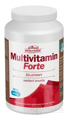 VITAR Veterinae Multivitamin Forte želatinky 1x40 ks