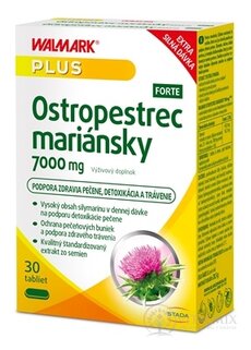 WALMARK Ostropestřec mariánský 7000 mg FORTE tbl 1x30 ks