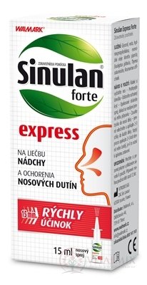 Sinulan forte express nosní sprej 1x15 ml