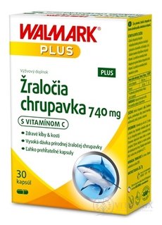 WALMARK Žraločí chrupavka PLUS 740 mg (inov.obal 2019) cps 1x30 ks