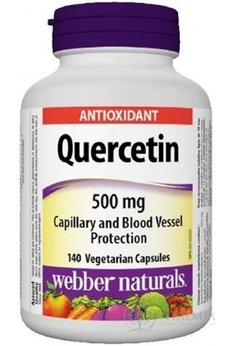 Webber Naturals Quercetin 500 mg cps 1x140 ks