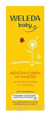 WELEDA Měsíčkový kojenecký krém na opruzeniny (Calendula Babycreme) 1x75 ml