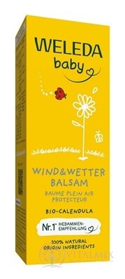 WELEDA Měsíčkový ochranný balzám (Calendula Wind-und Wetterbalsam) 1x30 ml