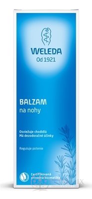 WELEDA BALZÁM na nohy 1x75 ml