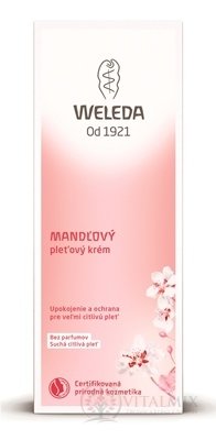 WELEDA MANDLOVÝ pleťový krém na citlivou pokožku 1x30 ml